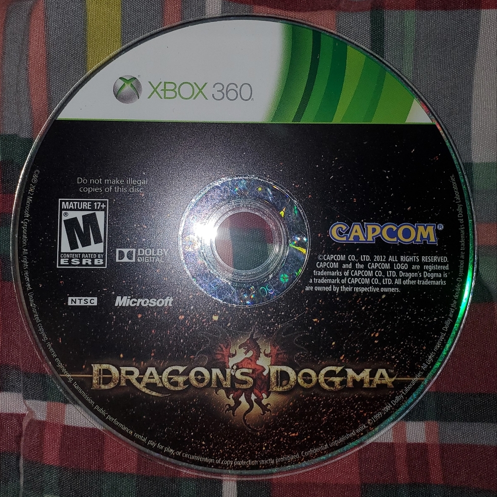 5 for $25 | Xbox 360 Dragon's Dogma Capcom - UNTESTED